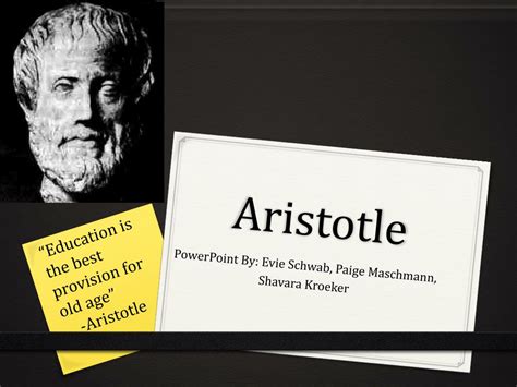 Ppt Aristotle Powerpoint Presentation Free Download Id2606462