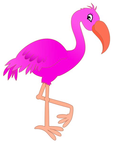 Clipart Pink Flamingo