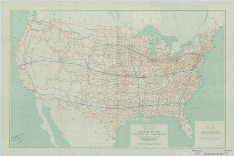 Hiding In Plain Sight The Fdr Interstate Highway Map