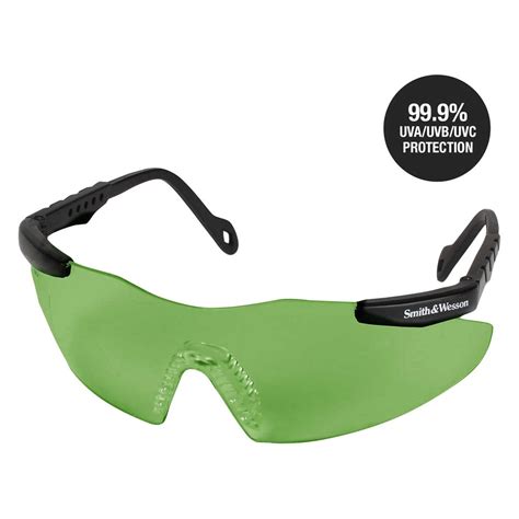 Kimberly Clark Smith And Wesson Magnum 3g Hard Coated Green Safety Glasses Ebay