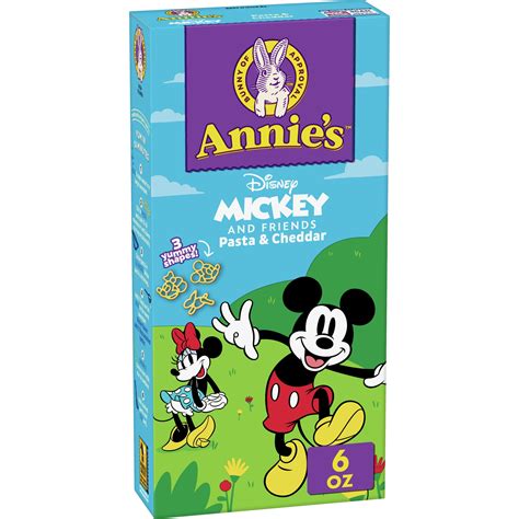 Annies Disney Mickey And Friends Macaroni And Cheese Dinner Pasta