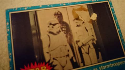 Sale Star Wars 1977 Vintage Topps Collectors Bubble Gum Cards Empire