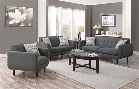 Living Room Sets Grey Zion Star