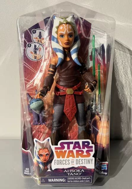 STAR WARS FORCES Of Destiny AHSOKA TANO Collectible Doll Sealed New