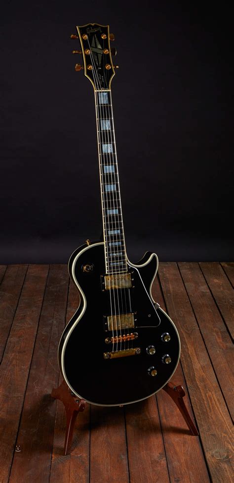 Gibson 1972 Les Paul Custom Black Beauty Chitarra Elettrica Kytaryit