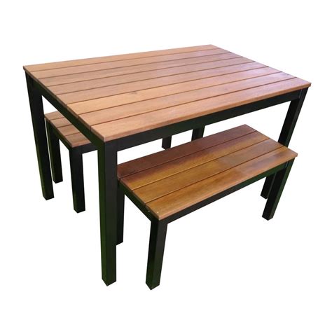 Stone and marble garden tables and chairs are all available as separates. Beer Garden Outdoor Table and Bench Seat Set | Apex