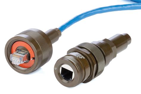 These are the rj11, rj14, and rj25 interfaces. R-Jack® Industrial RJ45 Solution - Optical Cable Corporation
