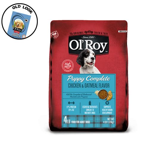 This is an average cost of. Ol' Roy Chicken Flavor Dry Dog Food for Adult, 4 lb. Bag ...