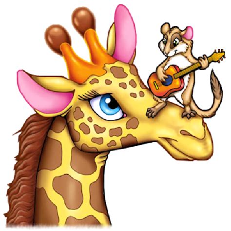 Funny Cartoon Clip Art | Funny Giraffe Cartoon Animal Clip Art | Cartoon giraffe, Cartoon clip ...