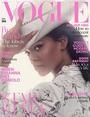 Learning from these tips on how to make a magazine cover will make the stunning magazine cover designs less work. ALL Rihanna's Vogue Magazine Covers & Photoshoots: British ...