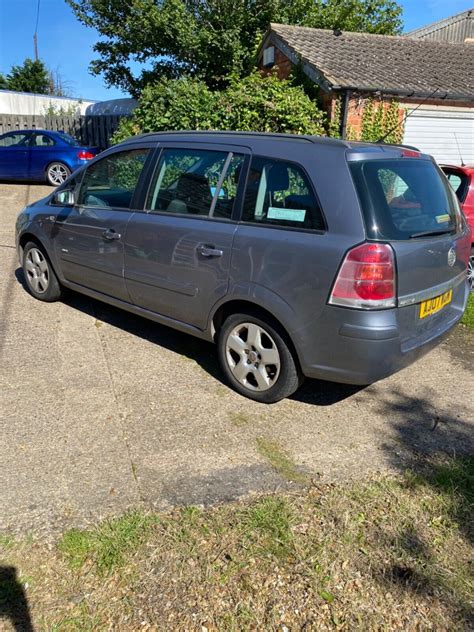 Vauxhall Zafira 16 7 Seater Low Mileage Mot 2024 Good Condition Ulez Compliant Ebay