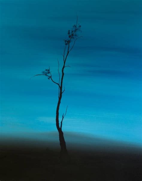 Saatchi Art Artist Michael A Knutson Painting Orchard Blue Tree