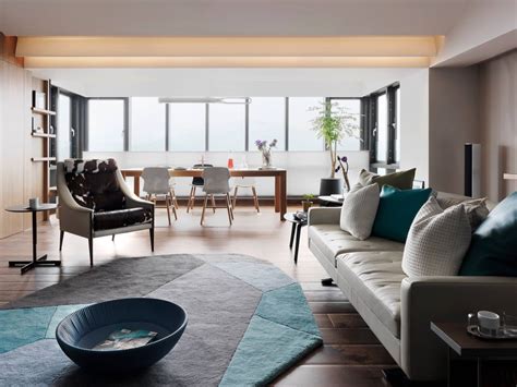 Sunny Modern Living Room Interior Design Ideas