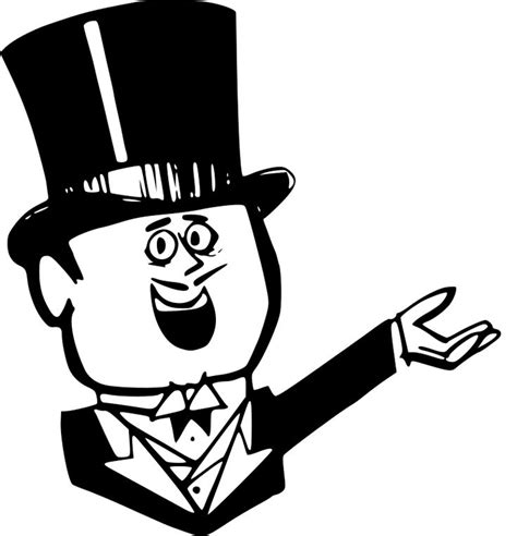 Openclipart Clipping Culture Cartoon Characters Character Top Hat