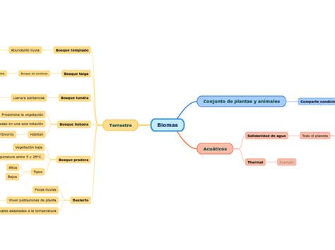 Biomas Terrestres Mind Map The Best Porn Website