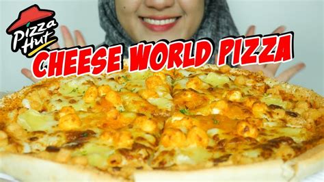 14, pizza hut seksyen 7. Cheese World Pizza Hut || ASMR Eating Sounds || No Talking ...
