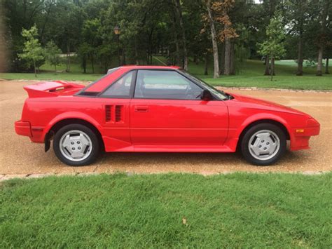 1986 Toyota Mr2 Base 2dr Coupe 59777 Miles Red Coupe 16l I4 Natural