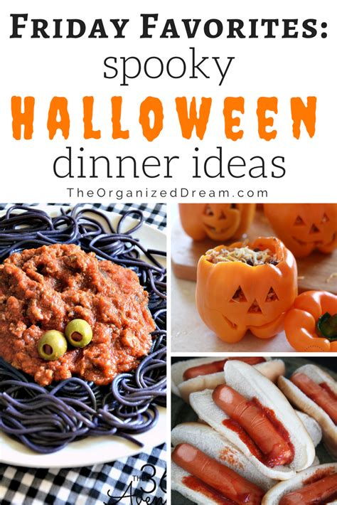 Last on tv episodes recipes. Friday Favorites: Spooky Halloween Dinner Ideas - The ...
