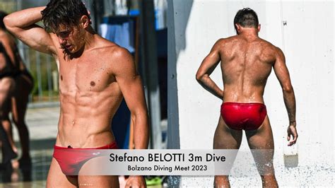 Stefano Belotti Itallian Diver M Dive Springboard Bolzano