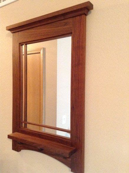 Two Craftsman Style Mirrors Wooden Mirror Pallet Home Decor Mirror