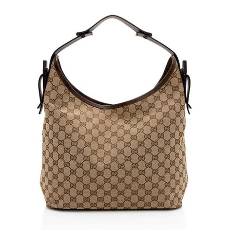 Gucci Gg Canvas Large Hobo