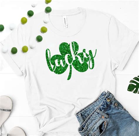 Lucky Shamrock Free Svg Crafting In The Rain Cameo Cut Files White