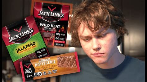 Lets Try 16 Different Jack Links Youtube