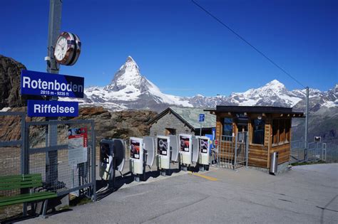 Rotenboden Mountain Station Zermatt Switzerland