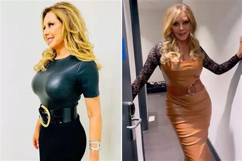 Carol Vorderman Branded Sexy Mama As She Parades Hourglass Curves In