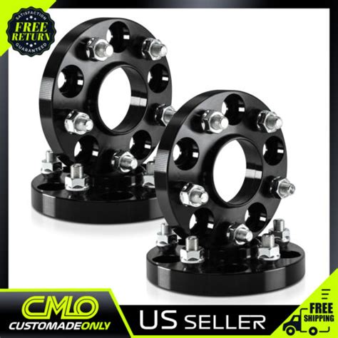 4pc 20mm Black Hubcentric Wheel Spacers 5x1143 Fits Civic Accord S2000