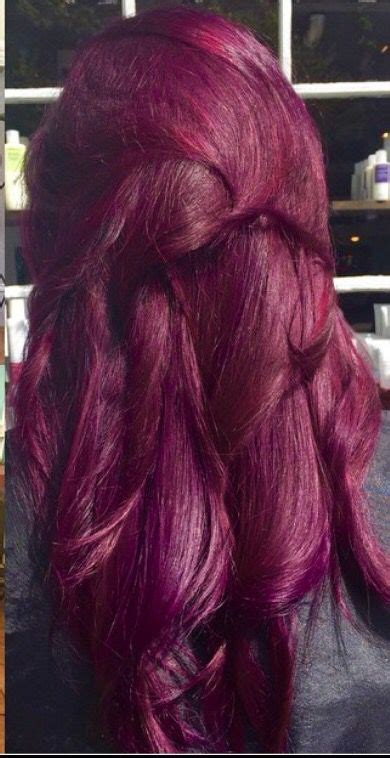 raspberry orchid hair color orchid hair color hair color plum pink ombre hair magenta hair