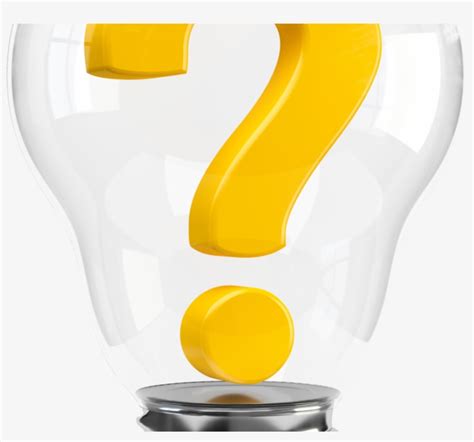 light bulb with question mark royalty free vector ima
