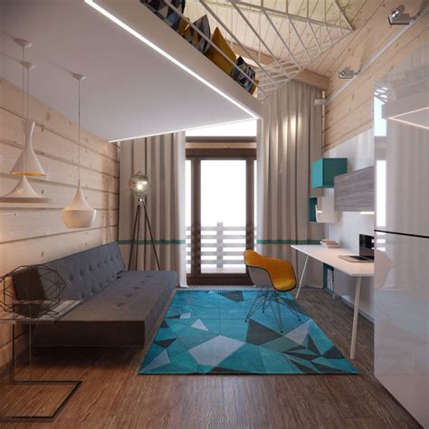 Modern Studio Loft Interior Design Ideas