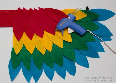 Parrot Costume Diy How To Make A Homemade Parrot Costume With Wings