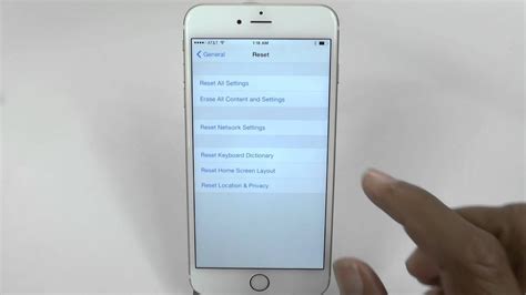 On the iphone 6 and iphone 6s, restarting means holding the sleep/wake button until the 'slide to power off' options comes on and then slide to power it off. iPhone 6 Plus - How to Reset Back to Factory Settings ...