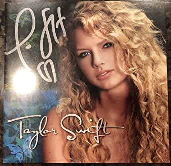 Taylor swift bei weltbild.de bestellen. Autographed Taylor Swift Hand-Signed Debut Self Titled CD ...