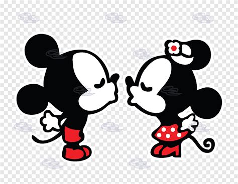 Minnie And Mickey Mouse Kissing Drawings