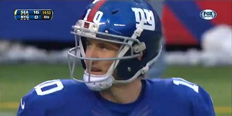 This game featured five eli manning interceptions and was completely dominated by seattle's defense. Young Kid Screams "You Suck Eli," During Giants vs ...