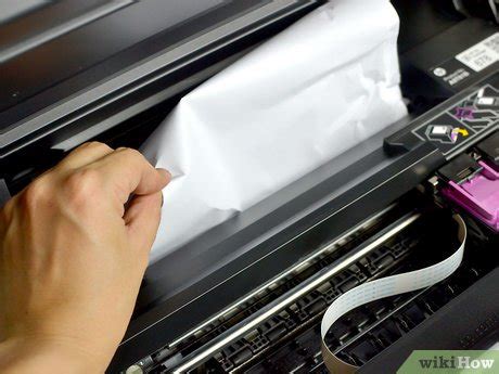 How To Clear A Paper Jam On An HP Inkjet Printer Steps
