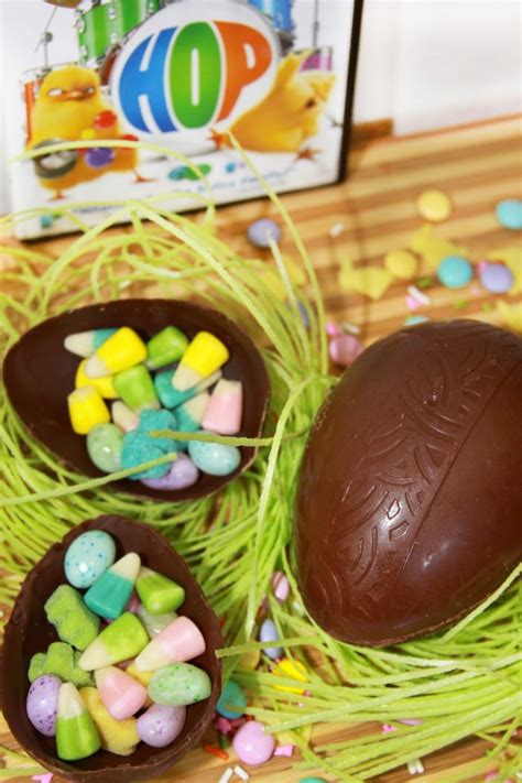 Surprise Candy Filled Diy Chocolate Easter Eggs For The Love Of Food