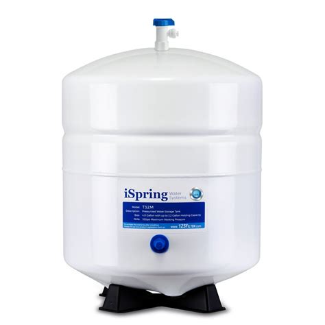 Ispring T32m 4 Gallon Residential Pressurized Water Storage Tank For