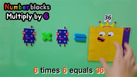 Numberblocks Multiplying By 5 6 7 Numberblocks Times Tables