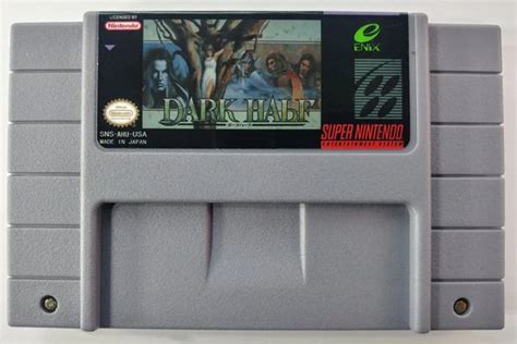 Dark Half Snes 16 Bit Game Cartridge Ntsc English