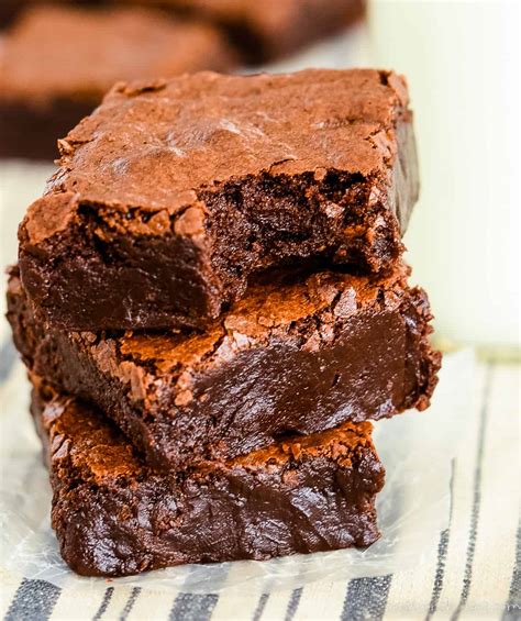 Fudgy Cocoa Powder Brownies Recipe Creations By Kara