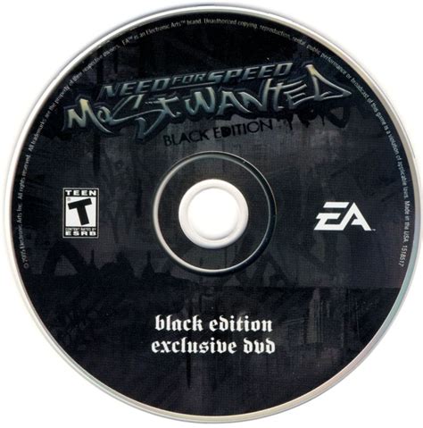 Need For Speed Most Wanted Black Edition Box Cover Art MobyGames