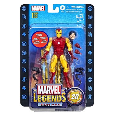 Marvel Legends 20th Anniversary Series 1 Iron Man 6 Inch Action Figure