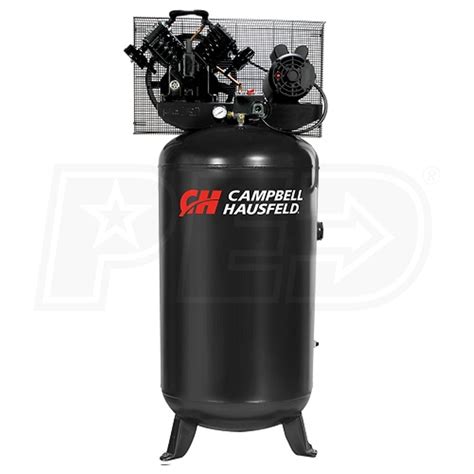 Campbell Hausfeld Ce4104 5 Hp 80 Gallon Single Stage Air Compressor 208