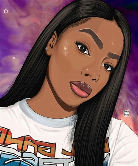 𝐩𝐢𝐧𝐭𝐞𝐫𝐞𝐬𝐭 rhomiedieudonne ⁎⁺˳ ༚ black girl art black girl cartoon black love art