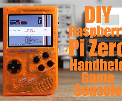 Diy Raspberry Pi Zero Handheld Game Console 6 Steps With Pictures