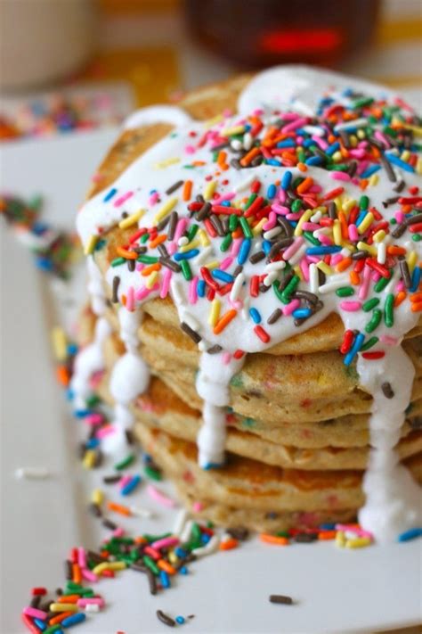 All one has to do is put the mixture in a bowl with water, mix. Birthday Cake Pancakes-Natural & Healthy | Healthy birthday cake alternatives, Healthy birthday ...